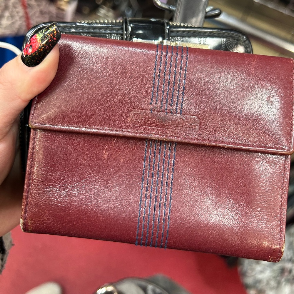 Vintage Christian Dior Lambskin Wallet